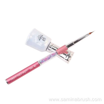 Soft manicure nail brush